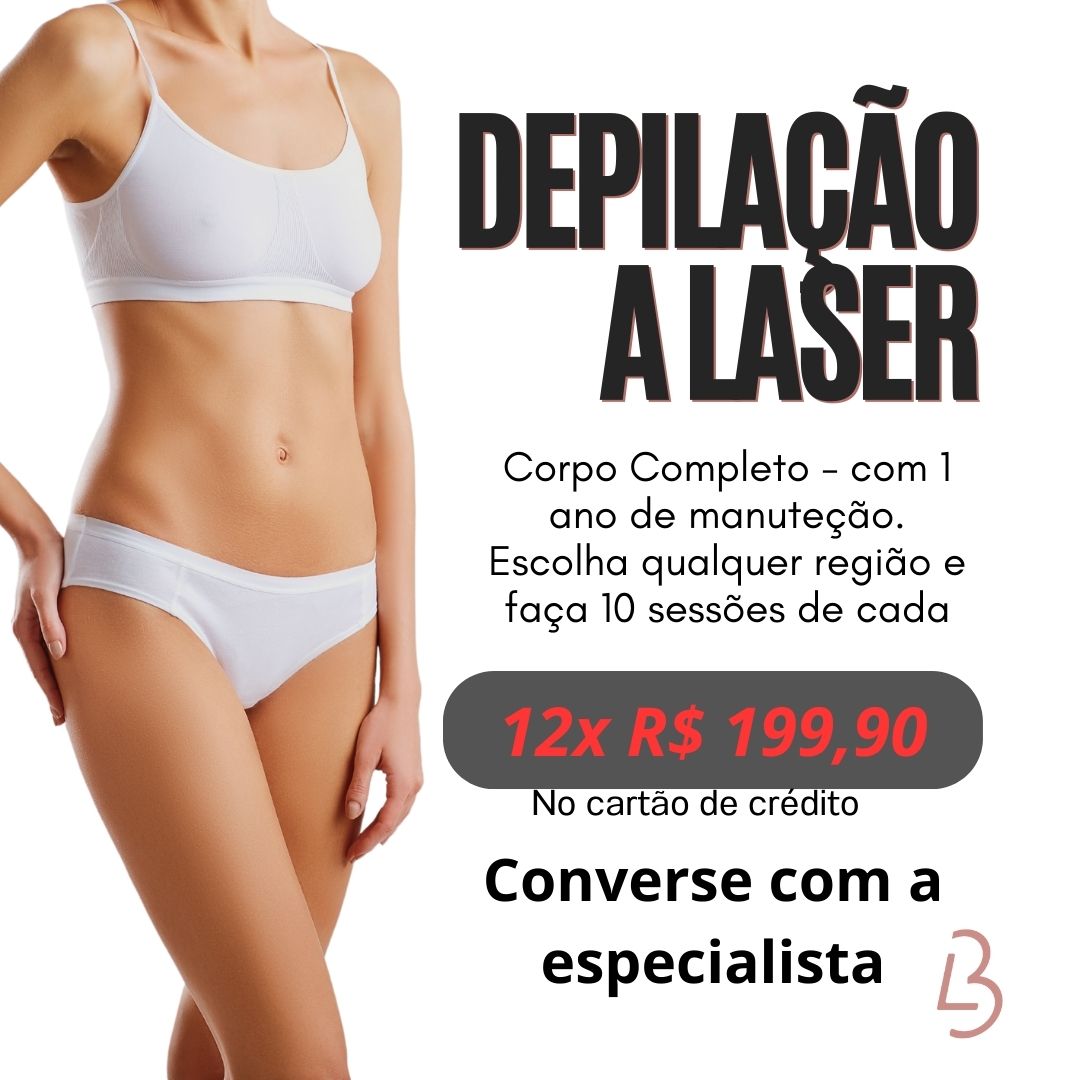 Corpo Completo Feminino + 1 ano de manutenção